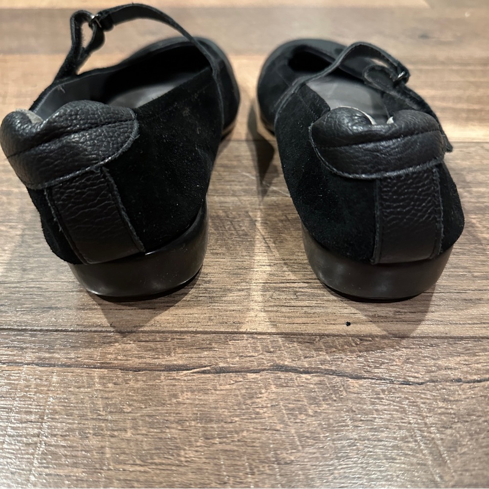 AEROSOLES Black Mary Jane Flats - Picture 3 of 8